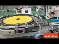 পেইন্ট ক্যান রিং তৈরি লাইন পেইন্ট ক্যান বটম প্রোডাকশন লাইন