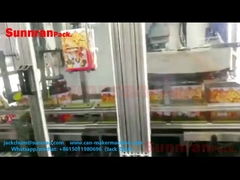 স্কয়ার ক্যান উত্পাদন লাইন 10-20L সাধারণ ক্যান তৈরির জন্য