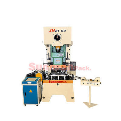 Rectangular Can Lid Handle Punching Machine
