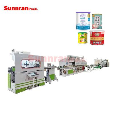 Automatic Food Can Making Line for Milk Powder Can Canned Food Olive Oil Making Machines
