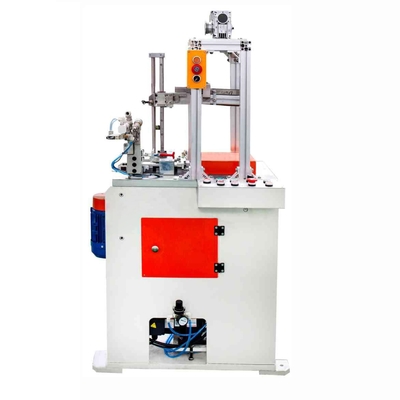 Can body end curling and lining machine for can making