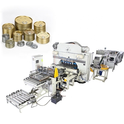 Can body end curling and lining machine for can making