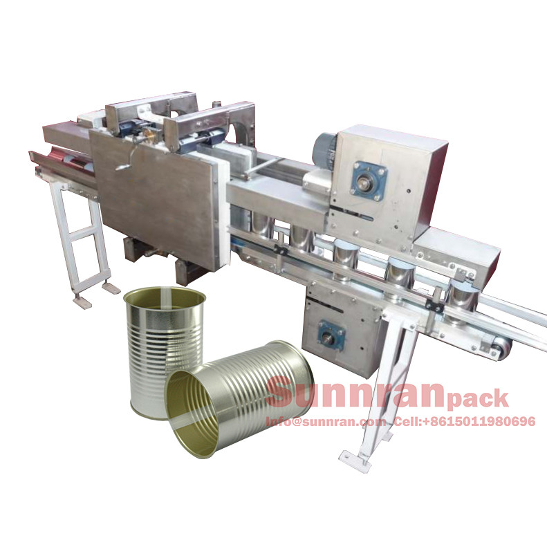 Upender Aerosol Canning Machine For Magnetic Can Body 800 Cans / Minute