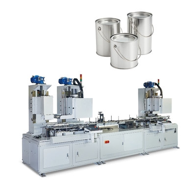 বৃত্তাকার টিন ক্যান তৈরির জন্য Flanging Seaming মেশিন